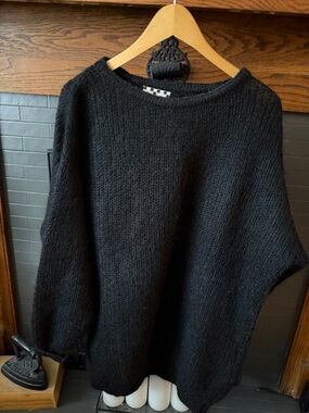 Oversized Wool Blend Sweater